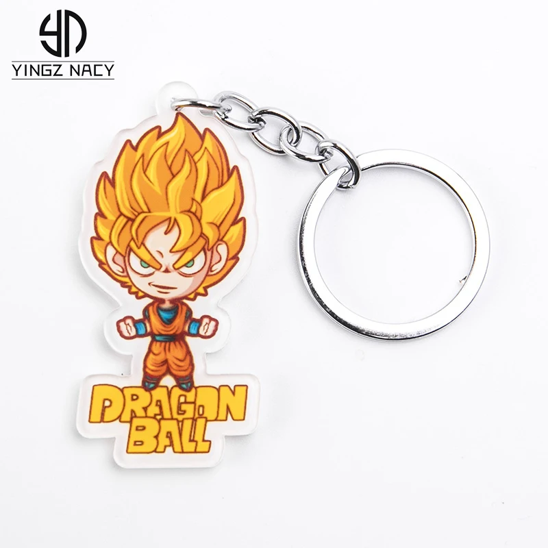 Anime Figures Kakarotto Son Goku Keychains Cute Dragon Ball Z Acrylic Pendant Key chains Key rings Fans Collection Kids Trinket
Anime Figures Kakarotto Son Goku Keychains Cute Dragon Ball Z Acrylic Pendant Key chains Key rings Fans Collection Kids Trinket