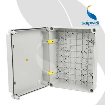 300*400*160mm Built-in Hinge Type PC Waterproof Box with Plastic Screw Design SP-PC-304016
300*400*160mm Built-in Hinge Type PC Waterproof Box with Plastic Screw Design SP-PC-304016