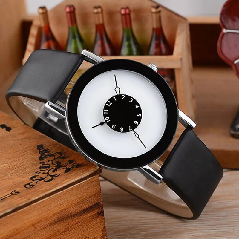 *Leather strap watch elegant quartz wristwatch men women clock brief unisex watches analog male relojes Couple watch
*Leather strap watch elegant quartz wristwatch men women clock brief unisex watches analog male relojes Couple watch