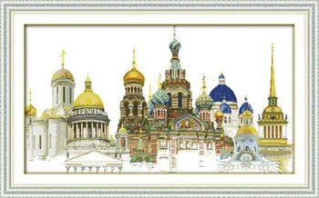 Elaborate castles Printed on Canvas DMC Counted Chinese Cross Stitch Kits printed Cross-stitch set Embroidery Needlework
Elaborate castles Printed on Canvas DMC Counted Chinese Cross Stitch Kits printed Cross-stitch set Embroidery Needlework