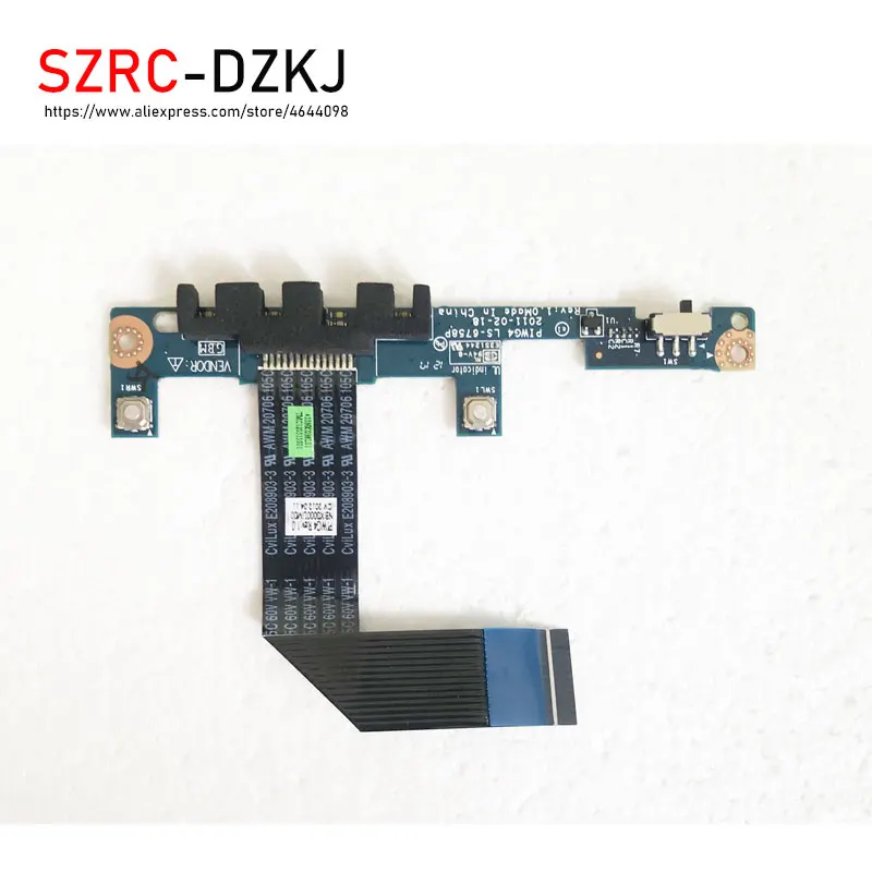 New original For lenovo G770 G780 led power switch button board mouse touch board LS-6758P
New original For lenovo G770 G780 led power switch button board mouse touch board LS-6758P