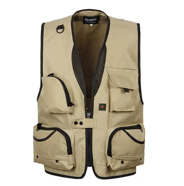 Summer Military Tactical Vest Breathable Men Quick Dry Fishing Hiking Vest Multi-Pocket Sleeveless Jacket Vest Photographer Vest
Summer Military Tactical Vest Breathable Men Quick Dry Fishing Hiking Vest Multi-Pocket Sleeveless Jacket Vest Photographer Vest
