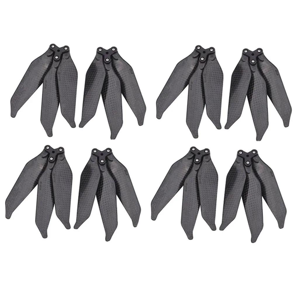 4 pairs Carbon Fiber Propeller 3 Leaf Blade Noise Reduction Folding Wing Paddle Quick Release Props Spare Parts Kits
4 pairs Carbon Fiber Propeller 3 Leaf Blade Noise Reduction Folding Wing Paddle Quick Release Props Spare Parts Kits