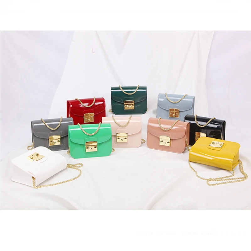 JELLYOOY Colorful Women PVC jelly Handbags Transparent Messenger Beach Bag Crossbody Shoulder Bag Girls Cute Lolita Bag
JELLYOOY Colorful Women PVC jelly Handbags Transparent Messenger Beach Bag Crossbody Shoulder Bag Girls Cute Lolita Bag