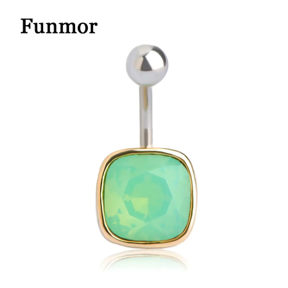 Punk Rhinestone Square Navel Button Rings Gold-Color Body Jewelry Belly Bar Navel Nail Summer Bikini Beach Body Piercing Ombligo
Punk Rhinestone Square Navel Button Rings Gold-Color Body Jewelry Belly Bar Navel Nail Summer Bikini Beach Body Piercing Ombligo