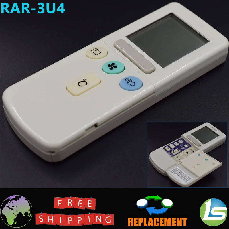 REPLACEMENT Remote Control RAR-3U4 REPLACE RAR-2A1 RAR-52P1 RAR-2SP1 RAR-2P2 RAR-3U3 For Hitachi RIELLO AC A/C Air Conditioner
REPLACEMENT Remote Control RAR-3U4 REPLACE RAR-2A1 RAR-52P1 RAR-2SP1 RAR-2P2 RAR-3U3 For Hitachi RIELLO AC A/C Air Conditioner