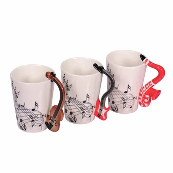 24 Patterns Novelty Guitar Ceramic Cup Personality Music Note Milk Juice Lemon Mug Coffee Tea Water Cup Home Office Drinkware
24 Patterns Novelty Guitar Ceramic Cup Personality Music Note Milk Juice Lemon Mug Coffee Tea Water Cup Home Office Drinkware
