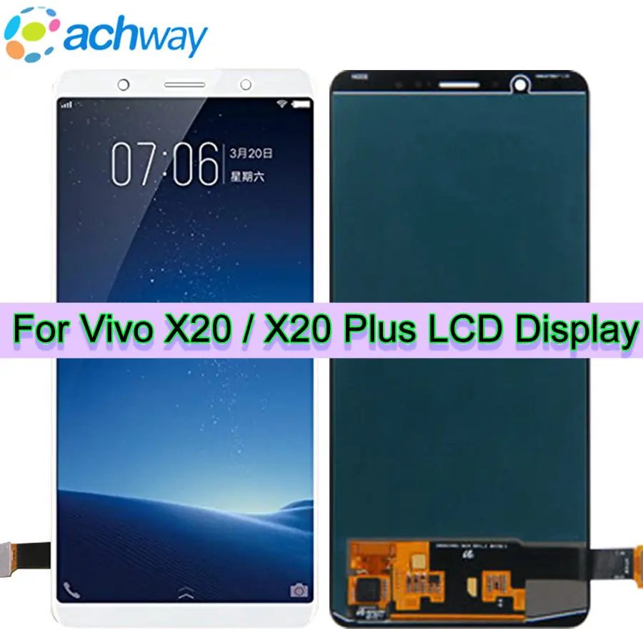 Tested Work 6.45" LCD For Vivo X20 Plus LCD X20 Display With Touch Screen Digitizer Assembly Replacement For Vivo X20 Display
Tested Work 6.45" LCD For Vivo X20 Plus LCD X20 Display With Touch Screen Digitizer Assembly Replacement For Vivo X20 Display