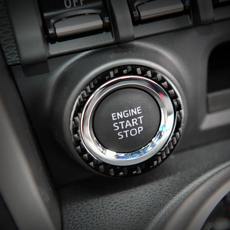 For Subaru BRZ Toyota 86 Carbon Fiber interior Car Engine Start Button Decoration Ring Trim Stickers 2013 2015 2016 Car Styling
For Subaru BRZ Toyota 86 Carbon Fiber interior Car Engine Start Button Decoration Ring Trim Stickers 2013 2015 2016 Car Styling