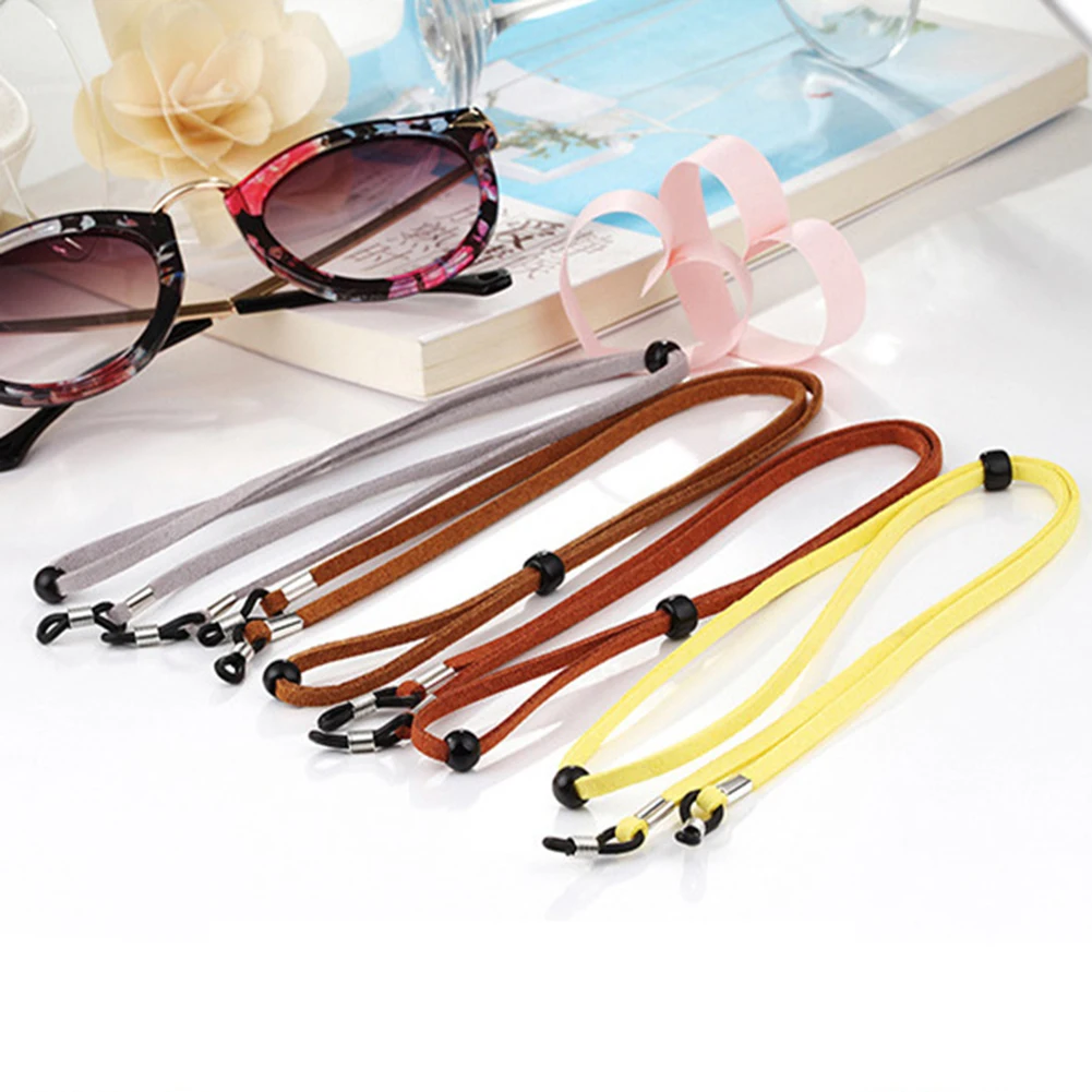 1 Pc Candy Color Elastic Suede Leather Eyeglasses Straps Sunglasses Chain Sports Anti-Slip String Glasses Ropes Band Cord Holder
1 Pc Candy Color Elastic Suede Leather Eyeglasses Straps Sunglasses Chain Sports Anti-Slip String Glasses Ropes Band Cord Holder
