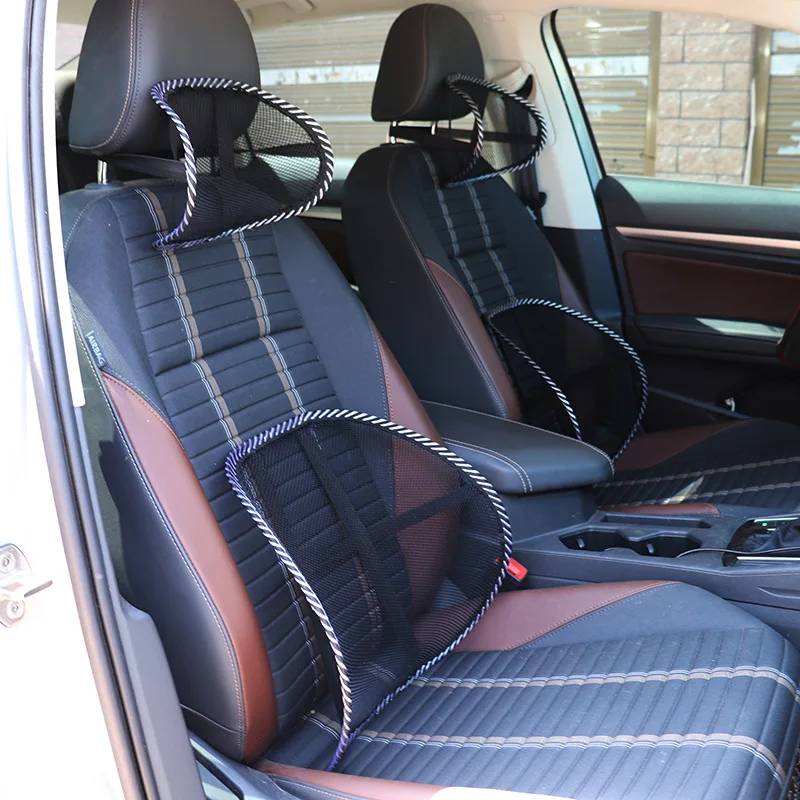 Car Seat Chair Back Cushion Mesh Lumbar Back Brace Car Seat Chair Cushion Massage Back Cushion Pad Support Home Office
Car Seat Chair Back Cushion Mesh Lumbar Back Brace Car Seat Chair Cushion Massage Back Cushion Pad Support Home Office
