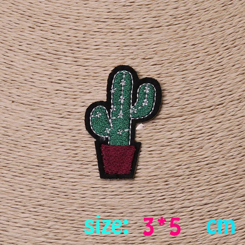 1PC Cactus Iron On Embroidered Patch For Cloth Cartoon Badge Garment Appliques Accessory
1PC Cactus Iron On Embroidered Patch For Cloth Cartoon Badge Garment Appliques Accessory