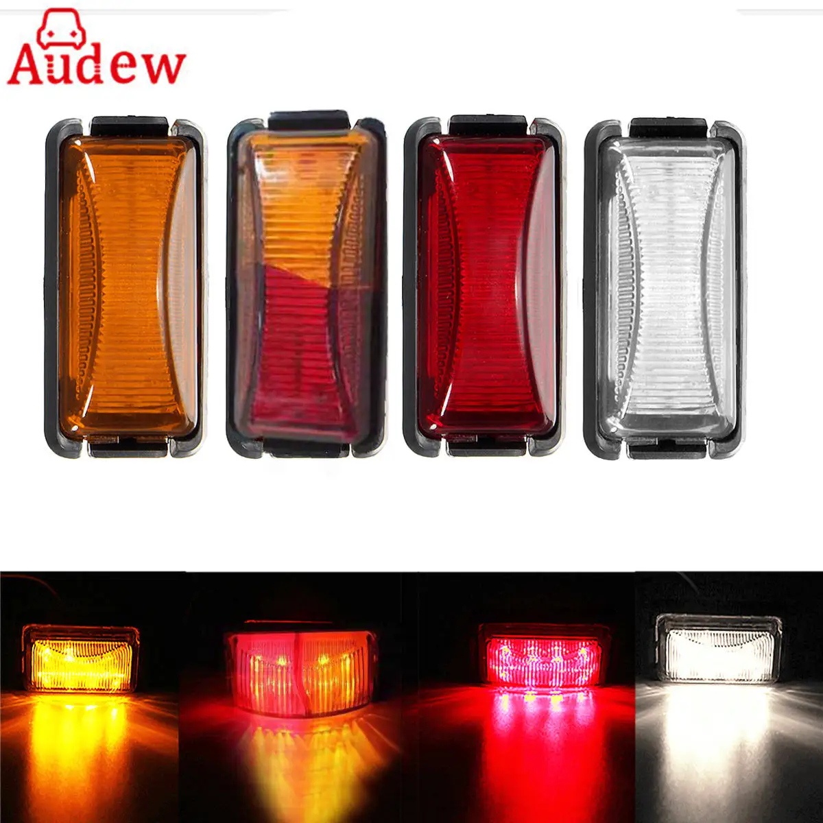 1Pcs Car Side Light 10V- 30V 8-LED Trailer Truck Side Marker Light Clearance Lamp
1Pcs Car Side Light 10V- 30V 8-LED Trailer Truck Side Marker Light Clearance Lamp