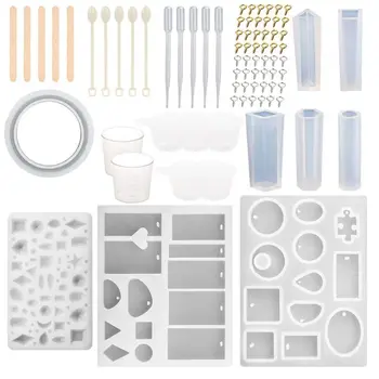 1 Set Crystal Epoxy Silicone Mold Tool Set Ornament Necklace Pendant DIY Making Materials
1 Set Crystal Epoxy Silicone Mold Tool Set Ornament Necklace Pendant DIY Making Materials