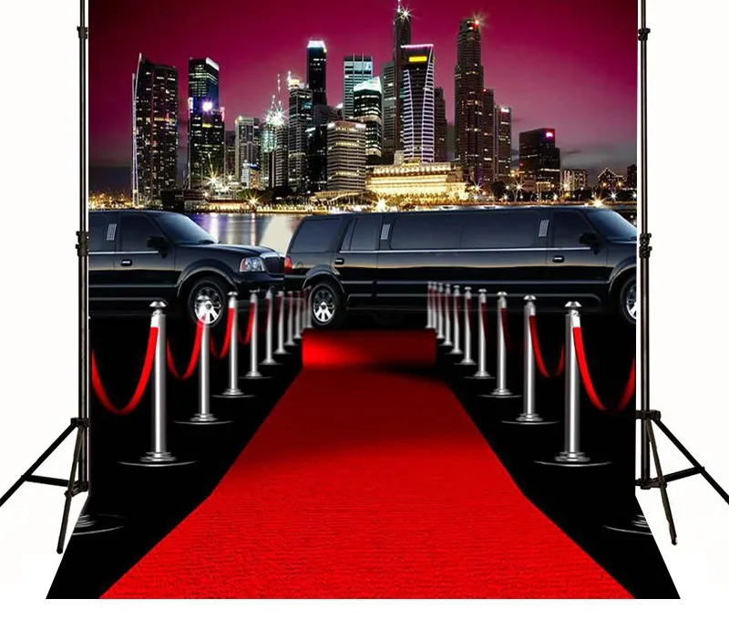 Red Carpet Night Car City Photography Backgrounds Vinyl cloth High quality Computer printed custom backdrop
Red Carpet Night Car City Photography Backgrounds Vinyl cloth High quality Computer printed custom backdrop