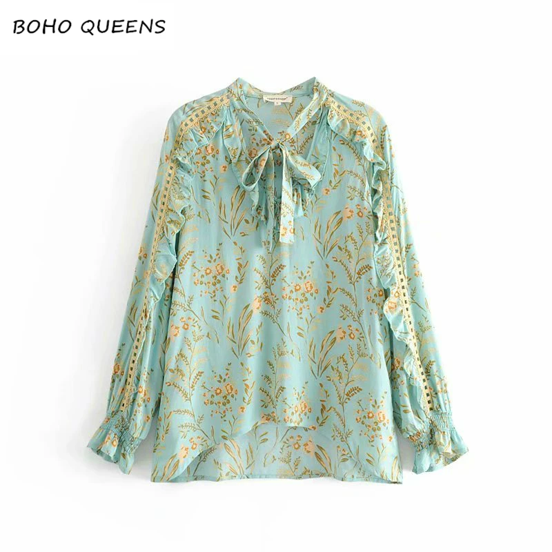 Vintage chic women rayon cotton beach bohemian green floral print blouse shirt ruffles sleeve loose Boho shirts
Vintage chic women rayon cotton beach bohemian green floral print blouse shirt ruffles sleeve loose Boho shirts