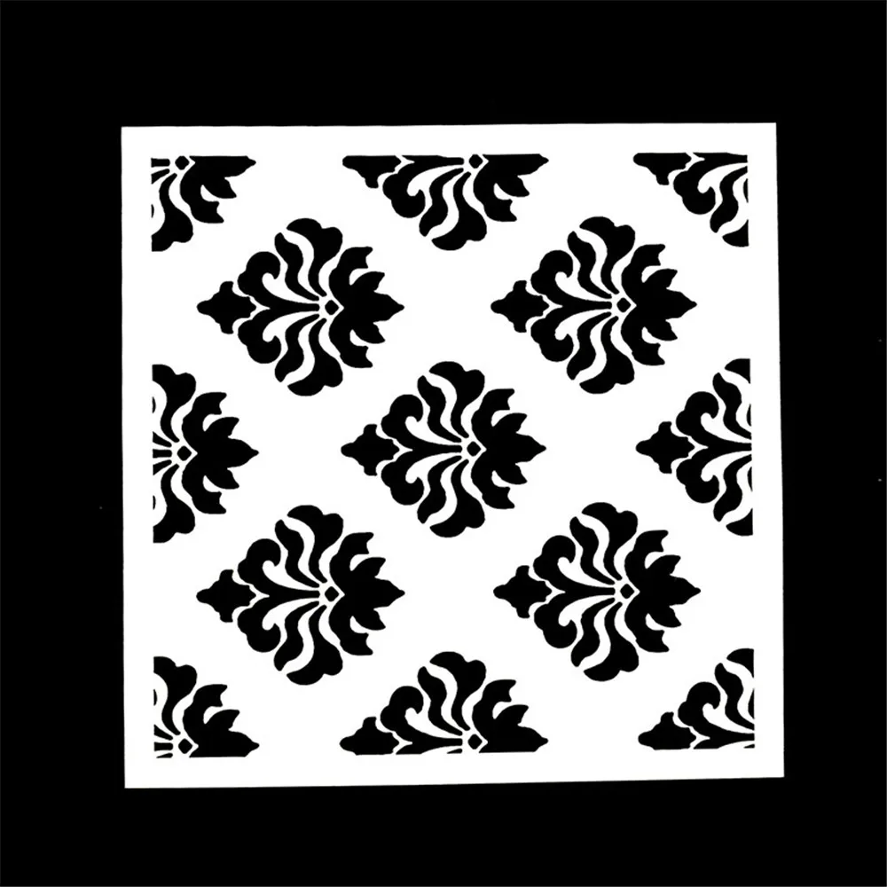 Stencil Mask Airbrush Painting Arts Home Decor Scrapbooking Album DIY Crafts New