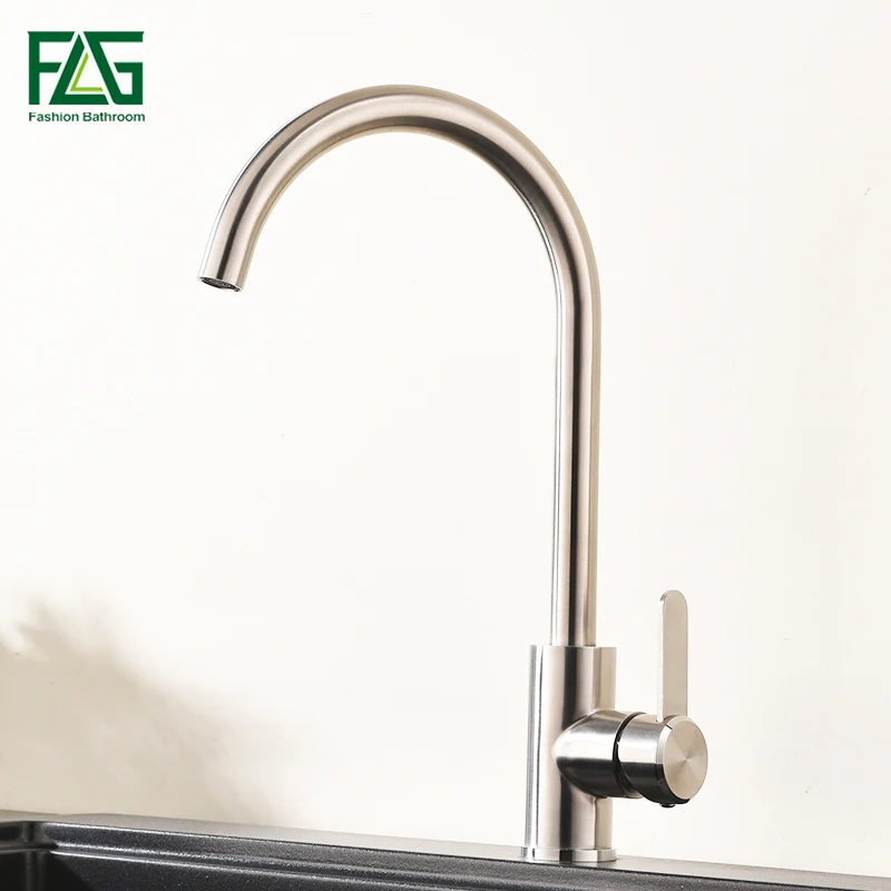 FLG kitchen Faucet 304 Stainless Steel nickel Brushed Kitchen Sink Faucet Sink Tap 360 Swivel kitchen mixer tap
FLG kitchen Faucet 304 Stainless Steel nickel Brushed Kitchen Sink Faucet Sink Tap 360 Swivel kitchen mixer tap