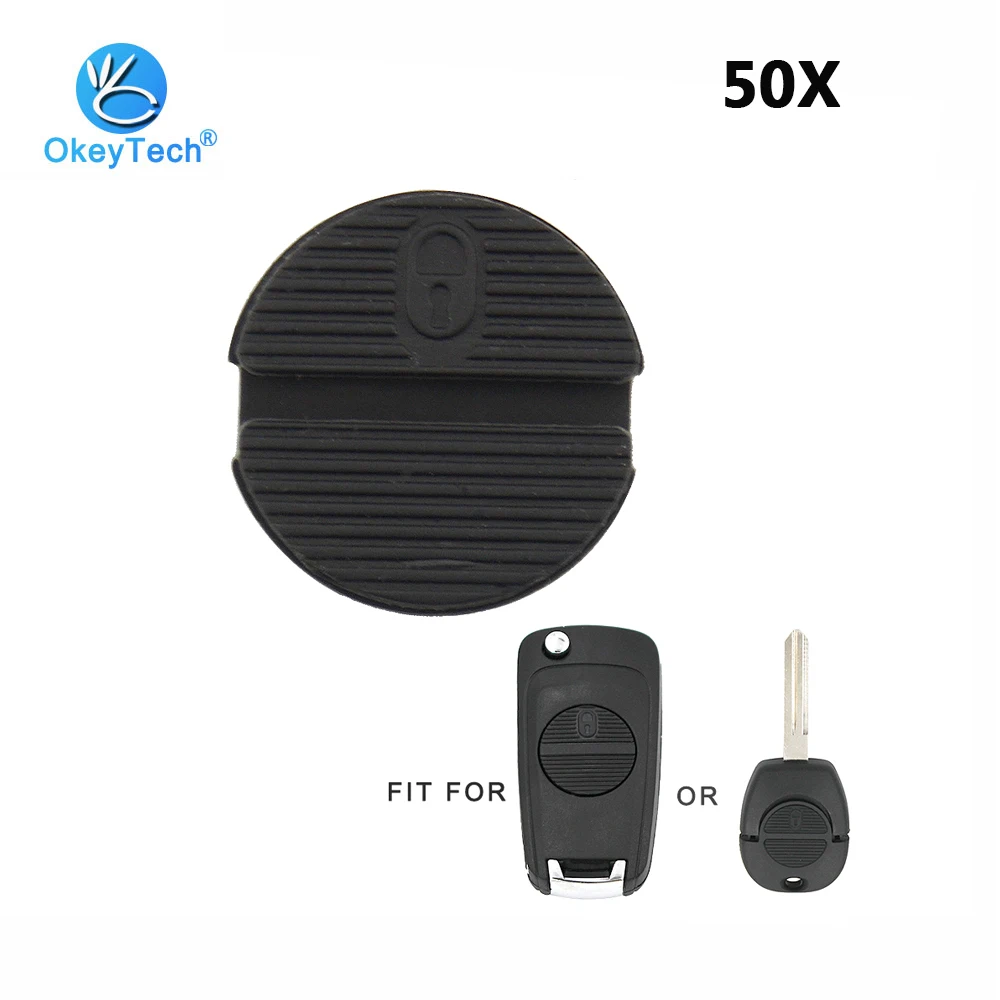 OkeyTech 50PCS/LOT New Replacement Rubber Button Pad Remote Key fob 2 Buttons for Nissan Nats Euro Mode5
OkeyTech 50PCS/LOT New Replacement Rubber Button Pad Remote Key fob 2 Buttons for Nissan Nats Euro Mode5
