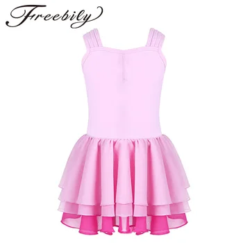 Kids Girl Cotton Ballet Leotard Dress Dancewear Criss-cross Strappy Ruffled Tiered Chiffon Ballet Dance Gymnastics Leotard Dress
Kids Girl Cotton Ballet Leotard Dress Dancewear Criss-cross Strappy Ruffled Tiered Chiffon Ballet Dance Gymnastics Leotard Dress