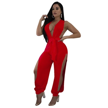 2019 Summer Women Casual Sleeveless V-Neck Jumpsuits Fashion Ladies Boho Solid Bodysuit Wide Leg Loose Long Pants Trousers
2019 Summer Women Casual Sleeveless V-Neck Jumpsuits Fashion Ladies Boho Solid Bodysuit Wide Leg Loose Long Pants Trousers