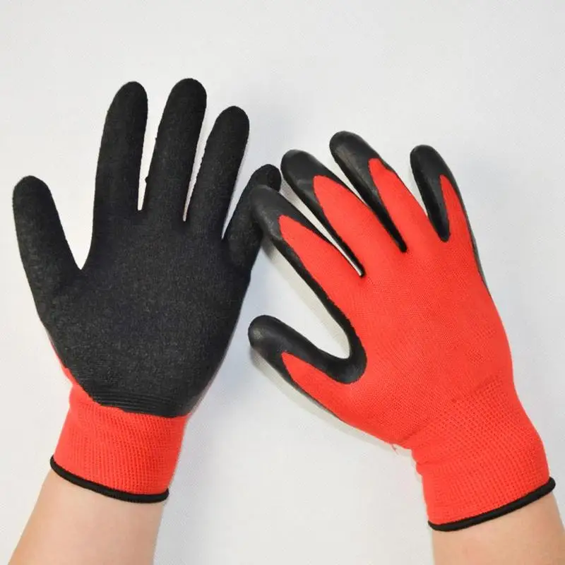 Men Red Black Nylon Latex Wrinkle Gloves Unisex Anti-Skid Oil-Resistant Patchwork Color Rubber Glove Male Work Mittens Dropship
Men Red Black Nylon Latex Wrinkle Gloves Unisex Anti-Skid Oil-Resistant Patchwork Color Rubber Glove Male Work Mittens Dropship