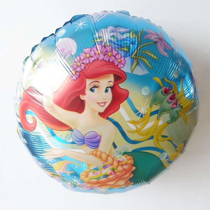 18inch Cartoon little Mermaid balloons princess Ariel helium balloon birthday party decorations kids air globos toys Supplies
18inch Cartoon little Mermaid balloons princess Ariel helium balloon birthday party decorations kids air globos toys Supplies