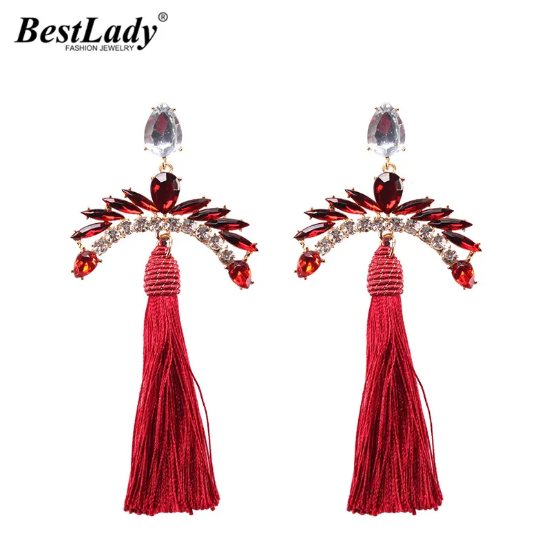 Best lady Bohemian Long Tassel Fringed Earrings For Women Geometric Crystal Drop Dangle Earring Christmas Gift Jewelry Wholesale
Best lady Bohemian Long Tassel Fringed Earrings For Women Geometric Crystal Drop Dangle Earring Christmas Gift Jewelry Wholesale