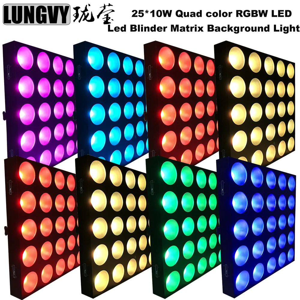 Free Shipping 8pcs/Lot Professional 5x5 Matrix 25 Eyes Led Matrix Light 25*10W RGBW 4IN1 Blinder Wall For Stage Party KTV DJ
Free Shipping 8pcs/Lot Professional 5x5 Matrix 25 Eyes Led Matrix Light 25*10W RGBW 4IN1 Blinder Wall For Stage Party KTV DJ