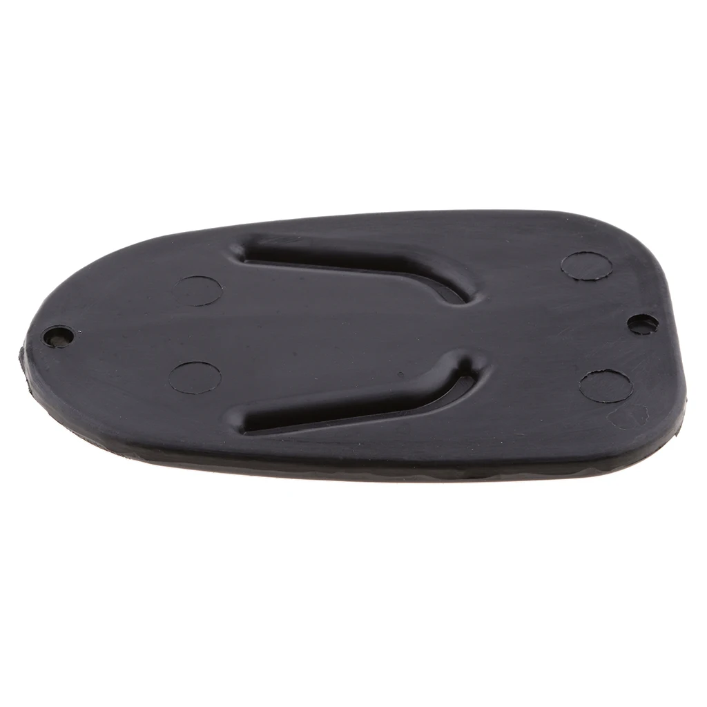 Black Universal Plastic Sidestand Kickstand Extension Enlarge Foot Plate Pad for Motorcycle 125mm*80mm*10mm Black Universal Plastic Sidestand Kickstand Extension Enlarge Foot Plate Pad for Motorcycle 125mm*80mm*10mm