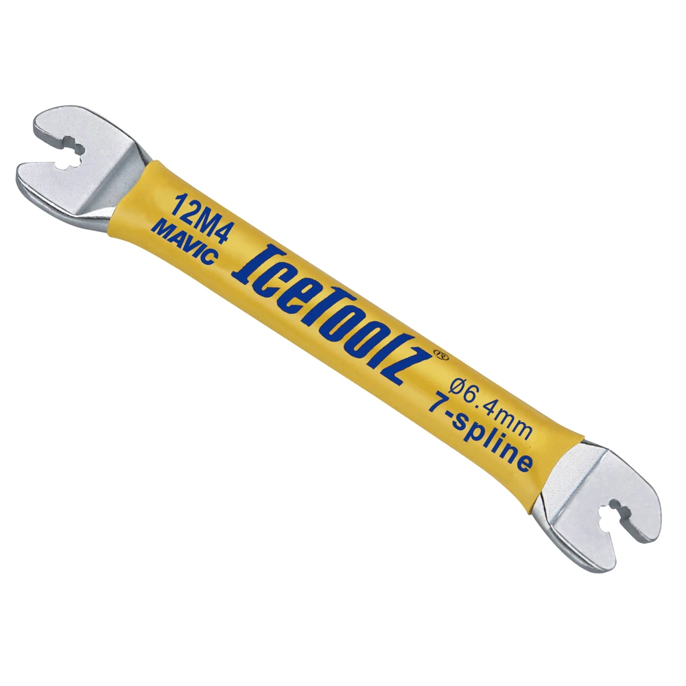 IceToolz 12M4 Double Ended Spoke Wrench for Mavic Wheels 6.4mm 7-Spline Bicycle Repair Tools
IceToolz 12M4 Double Ended Spoke Wrench for Mavic Wheels 6.4mm 7-Spline Bicycle Repair Tools