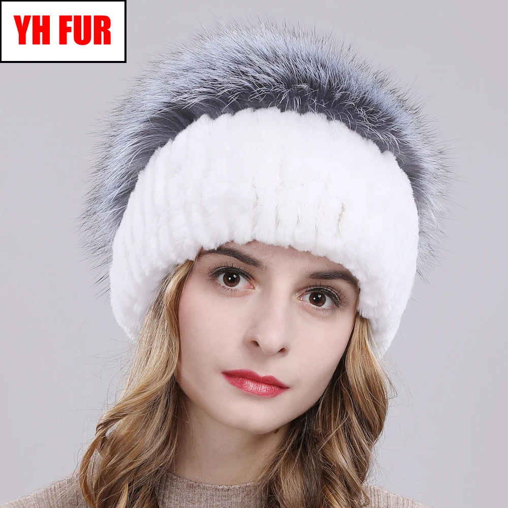 2019 New Women Real Rex Rabbit Fur Hats Knitted Lady 100% Genuine Rex Rabbit Fur Beanies Cap Handmade Real Sliver Fox Fur Hat
2019 New Women Real Rex Rabbit Fur Hats Knitted Lady 100% Genuine Rex Rabbit Fur Beanies Cap Handmade Real Sliver Fox Fur Hat
