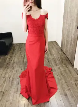 2019 Red Long Prom Dress Mermaid Floor Length Sweetheart Cap Sleeve Lace Applique robe de soiree vestidos de fiesta de noche
2019 Red Long Prom Dress Mermaid Floor Length Sweetheart Cap Sleeve Lace Applique robe de soiree vestidos de fiesta de noche