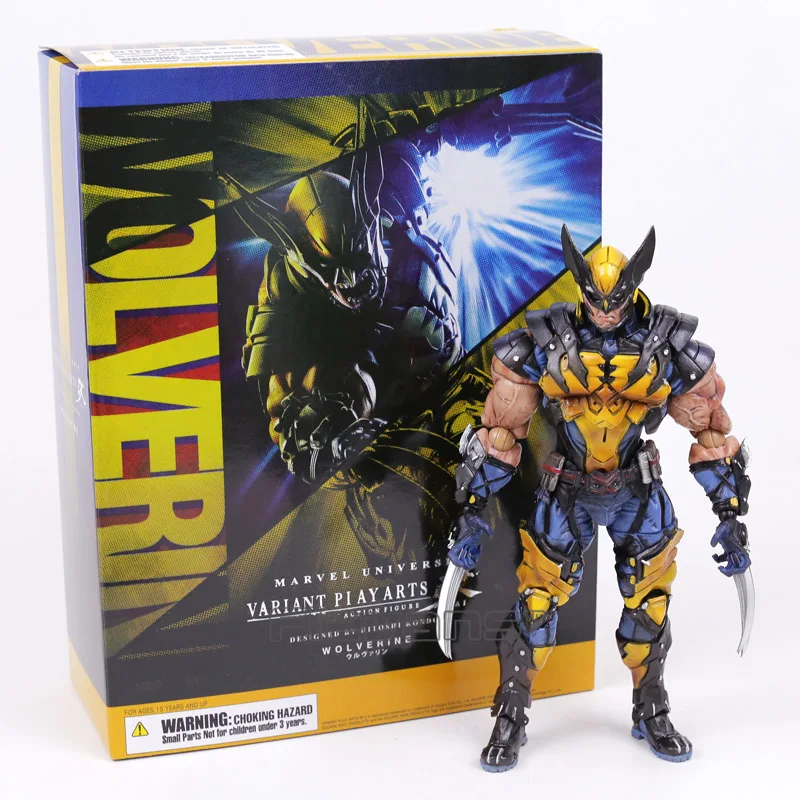 Play Arts Kai Marvel X-MEN Wolverine Logan PVC Action Figure Collectible Model Toy
Play Arts Kai Marvel X-MEN Wolverine Logan PVC Action Figure Collectible Model Toy