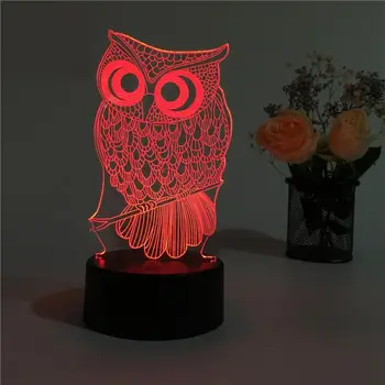 Touch Remote Switch Owl 3d Night Light Rgb Changeable Mood Desk Lamp Led Light Dc 5v Usb Decorative Table Lamp
Touch Remote Switch Owl 3d Night Light Rgb Changeable Mood Desk Lamp Led Light Dc 5v Usb Decorative Table Lamp