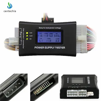 Centechia Digital LCD Display PC Computer 20/24 Pin Power Supply Tester Checker Power Measuring Diagnostic Tester Tools XNC
Centechia Digital LCD Display PC Computer 20/24 Pin Power Supply Tester Checker Power Measuring Diagnostic Tester Tools XNC