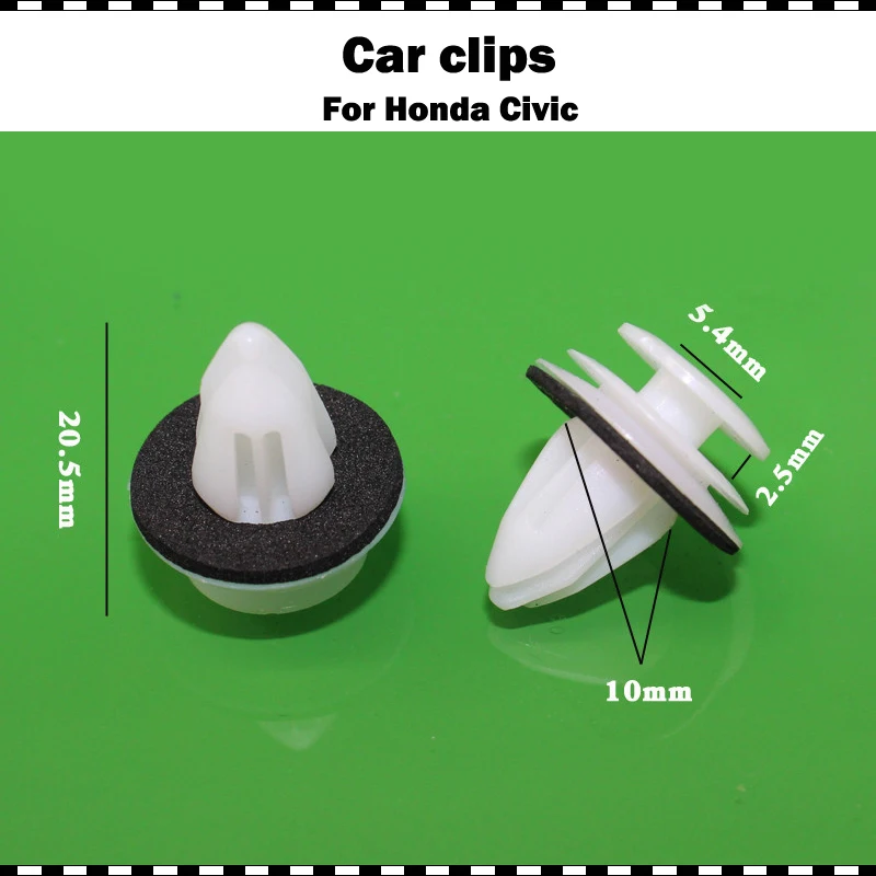 High quality Plastic For Honda Civic City FIT Odyssey Accord CRV Prelude Interior Door Card Trim Panel Clips 10/20/50/100 pcs
High quality Plastic For Honda Civic City FIT Odyssey Accord CRV Prelude Interior Door Card Trim Panel Clips 10/20/50/100 pcs