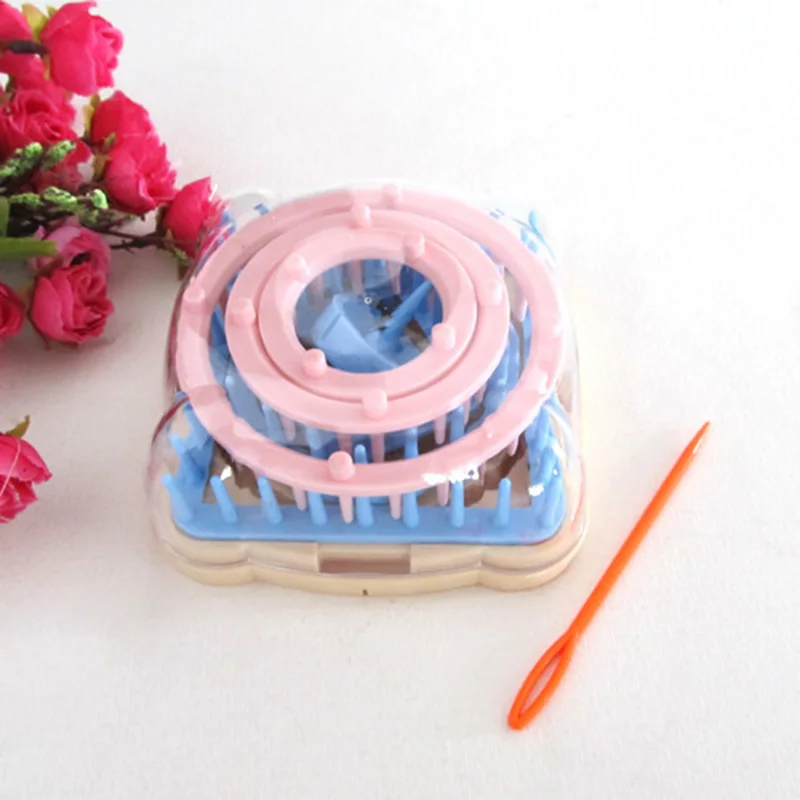 9Pcs Knitting Tools Loom Flower Daisy Pattern Maker Wool Yarn Needle Knit Hobby Loom Knitting Machine Sewing Tools Random Color
9Pcs Knitting Tools Loom Flower Daisy Pattern Maker Wool Yarn Needle Knit Hobby Loom Knitting Machine Sewing Tools Random Color