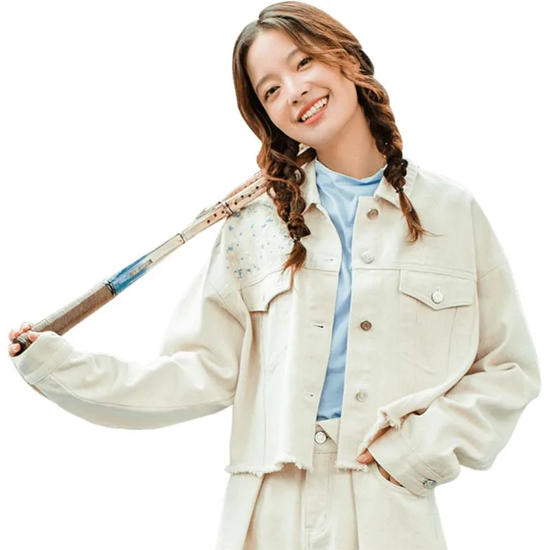 INMAN 2019 Spring New Arrival Turn Down Collar Literary Embroidery Korean Slim Short Long Sleeve Women Jean Blouses
INMAN 2019 Spring New Arrival Turn Down Collar Literary Embroidery Korean Slim Short Long Sleeve Women Jean Blouses