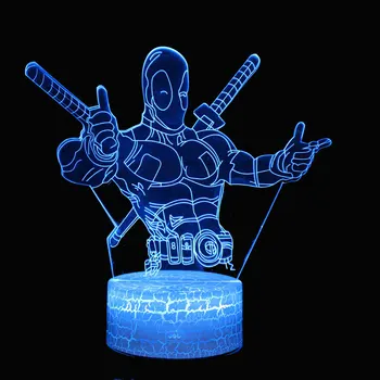 Super paladin theme 3D Lamp LED night light 7 Color Change Touch Mood Lamp Christmas present Dropshippping
Super paladin theme 3D Lamp LED night light 7 Color Change Touch Mood Lamp Christmas present Dropshippping
