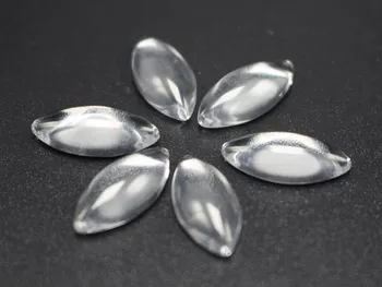 200 Transparent Clear Horse Eye Dome Flatback Glass Cabochon 7X15mm
200 Transparent Clear Horse Eye Dome Flatback Glass Cabochon 7X15mm