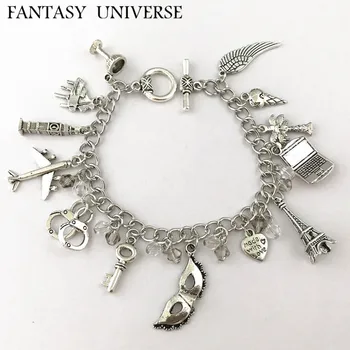 FANTASY UNIVERSE Freeshipping 20pcs a lot Fifty degrees of grey charm Bracelet KHPHK03
FANTASY UNIVERSE Freeshipping 20pcs a lot Fifty degrees of grey charm Bracelet KHPHK03