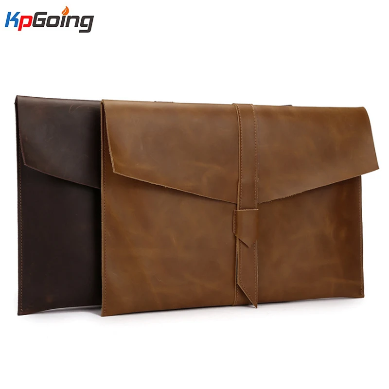 Genuine Leather Mail Sleeve Bag Case For Macbook Air 13 Pro Retina 11 12 13 15 Notebook Laptop Cover For Macbook 13.3 inch Funda
Genuine Leather Mail Sleeve Bag Case For Macbook Air 13 Pro Retina 11 12 13 15 Notebook Laptop Cover For Macbook 13.3 inch Funda