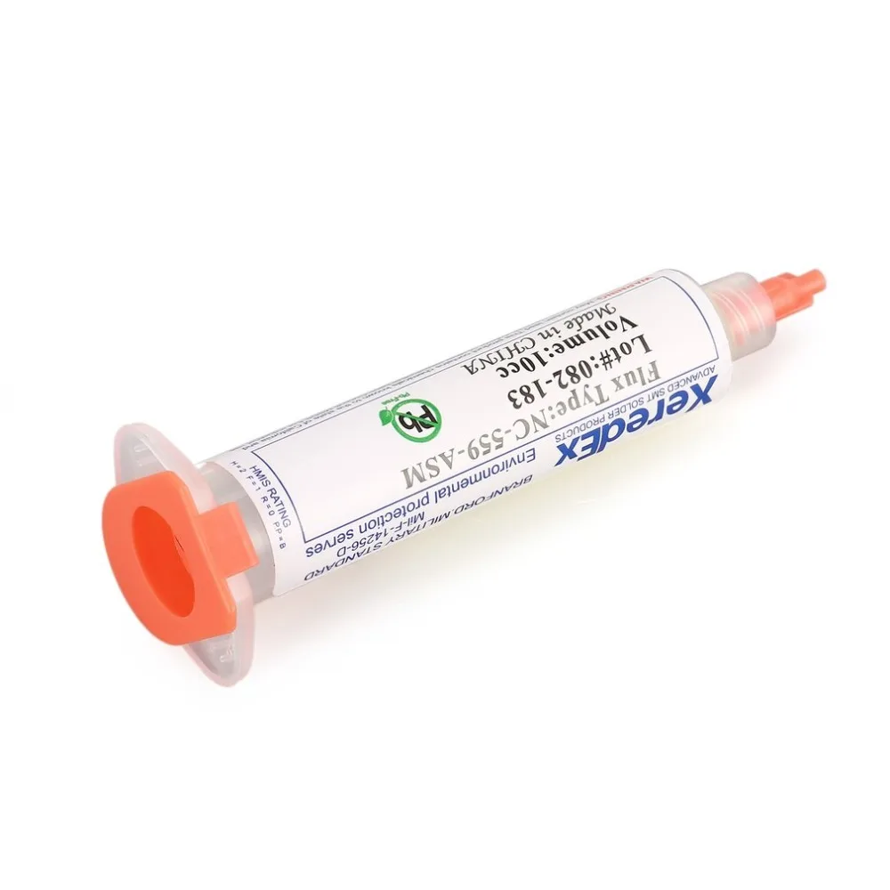 Solder Soldering Paste 10cc Flux Grease RMA223 559 for Chips Computer Phone LED BGA SMD PGA PCB Repair Tool Drop Shipping Sale
Solder Soldering Paste 10cc Flux Grease RMA223 559 for Chips Computer Phone LED BGA SMD PGA PCB Repair Tool Drop Shipping Sale
