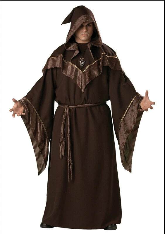 Halloween Party Shaman Religious Costume Priest Shaman Wizard Unisex Adult Cosplay Costume Outfit Robe Dress
Halloween Party Shaman Religious Costume Priest Shaman Wizard Unisex Adult Cosplay Costume Outfit Robe Dress