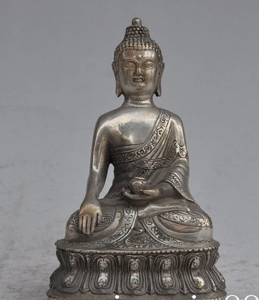 decoration Tibet copper silver Chinese Tibet Tibetan Buddhism Silver Bronze statue Sakyamuni Medicine Buddha
decoration Tibet copper silver Chinese Tibet Tibetan Buddhism Silver Bronze statue Sakyamuni Medicine Buddha