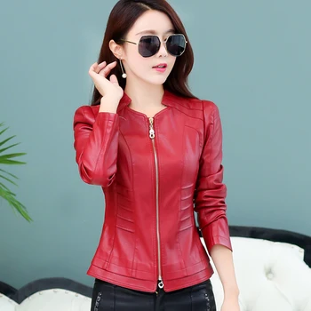 Spring And Autumn New Women's Jacket Women's Leather Jackets 2020 Fashion Women Leather Jacket 4XL Plus Size
Spring And Autumn New Women's Jacket Women's Leather Jackets 2020 Fashion Women Leather Jacket 4XL Plus Size