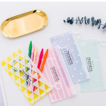 Cute Small Pencil Bag Student Stationery Storage Pencil Bag PVC Translucent Pencil Bag Zipper Pen Storage Bags School Supplies
Cute Small Pencil Bag Student Stationery Storage Pencil Bag PVC Translucent Pencil Bag Zipper Pen Storage Bags School Supplies