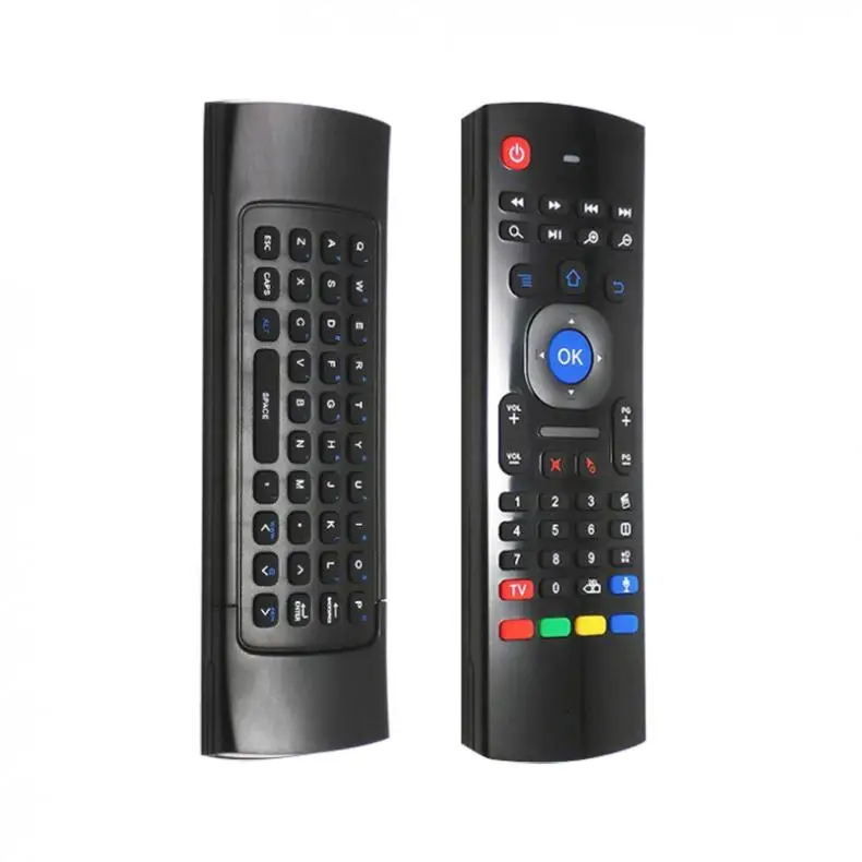 MX3 USB 2.4G Wireless Air Mouse T3 Smart Remote Control Support Partial Key Infrared Learning and Gyro Sensing Game For System
MX3 USB 2.4G Wireless Air Mouse T3 Smart Remote Control Support Partial Key Infrared Learning and Gyro Sensing Game For System
