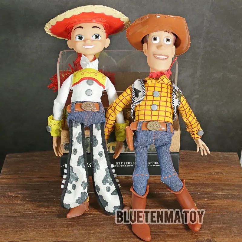 Toy Story 3 Talking Jessie Woody PVC Action Toy Figures Model Toys Speaking Sheriff Woody Collectible Doll
Toy Story 3 Talking Jessie Woody PVC Action Toy Figures Model Toys Speaking Sheriff Woody Collectible Doll